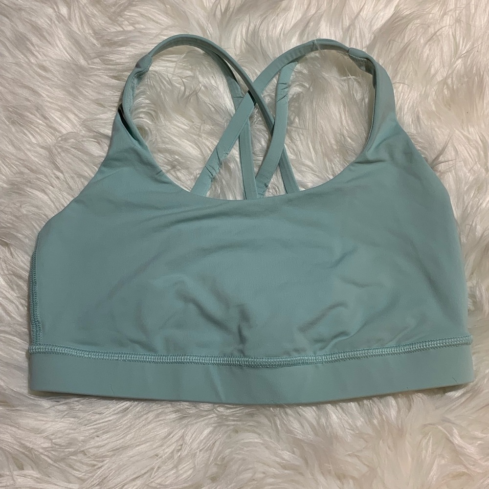 Lululemon athletica aqua energy sports bra